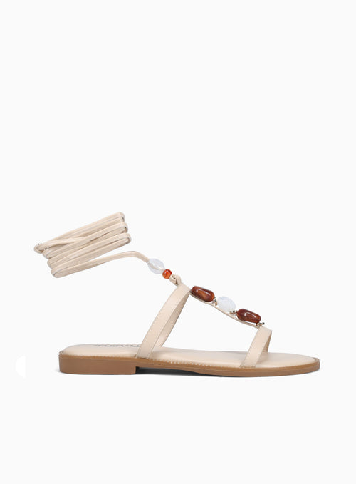Alexia Beige Smooth Beige / 5 / M