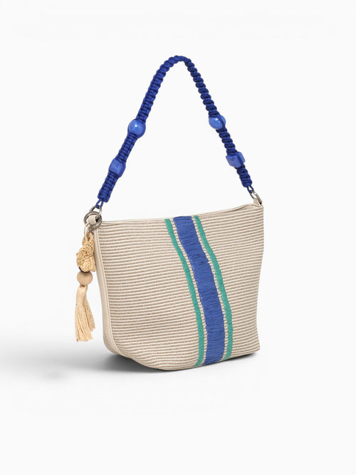 Cali Shoulder Bag Blue Multi Blue Multi