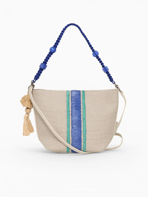 Cali Shoulder Bag Blue Multi Blue Multi