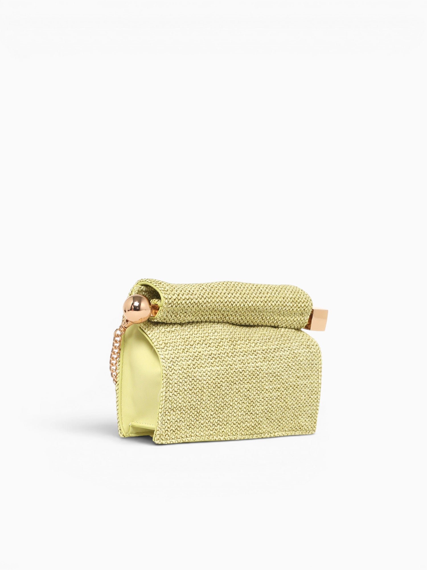 Birch Clutch Green Beige