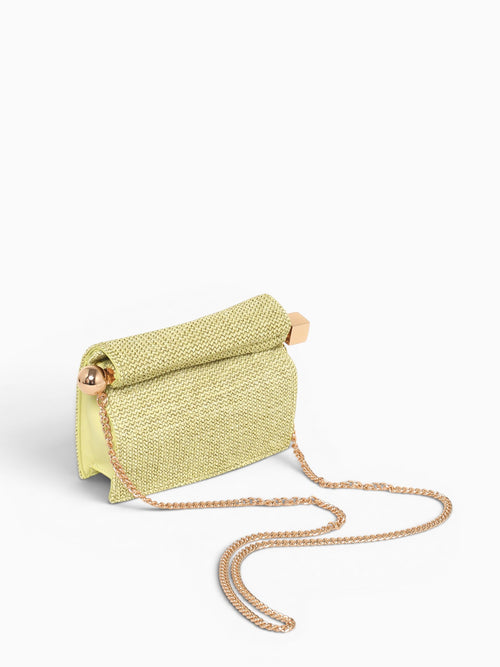 Birch Clutch Green Beige
