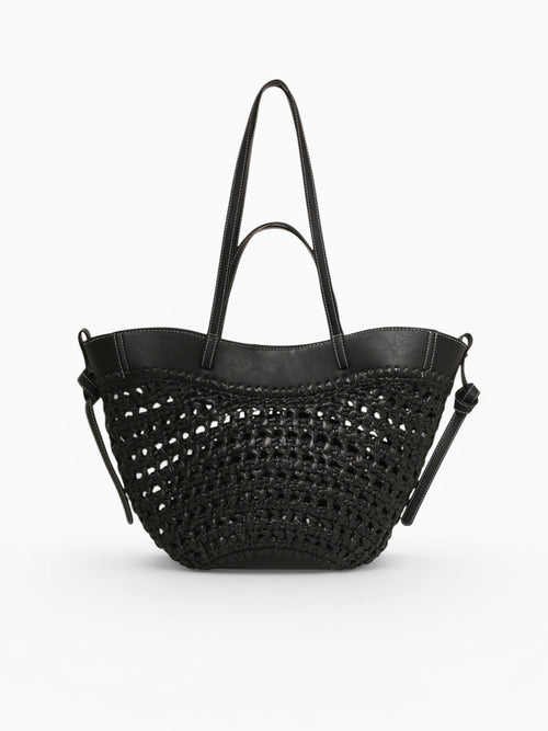 Florence Tote Bag Black Black Black