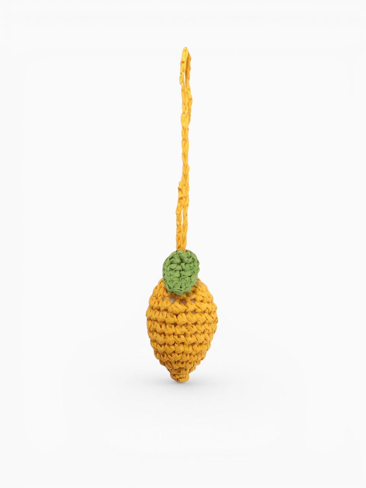 Lemon Bag Charm Yellow