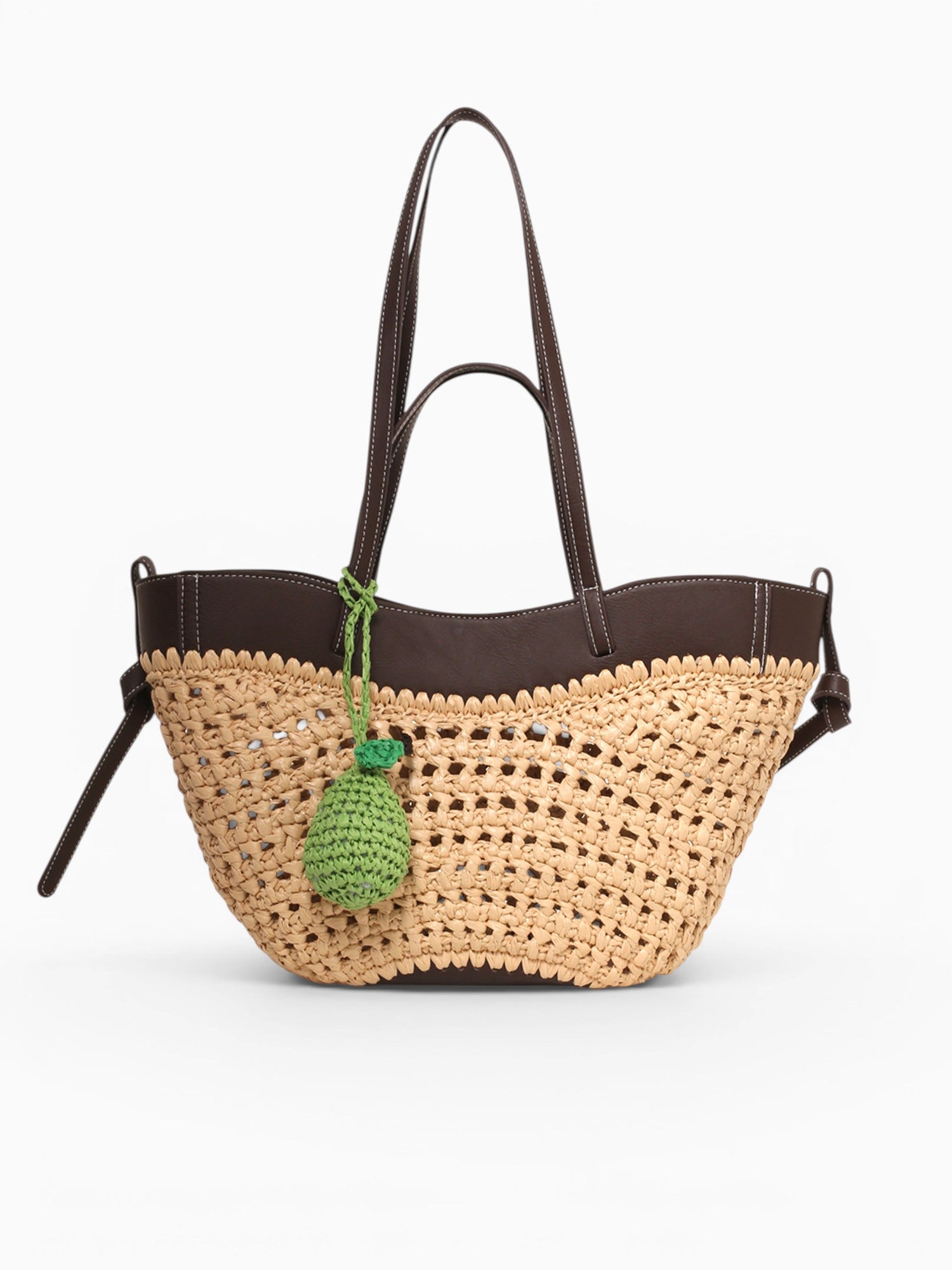 Pear Bag Charm Green