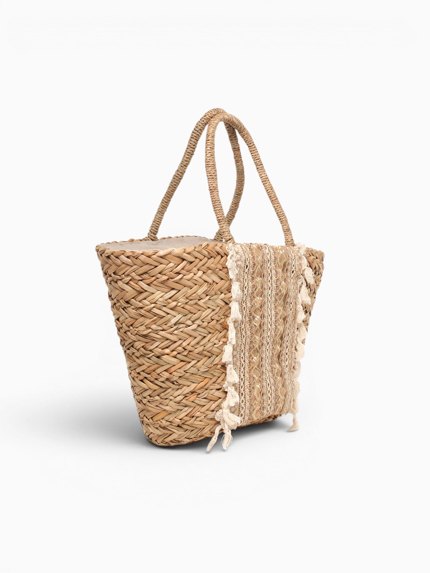 Coral Tote Beige Beige