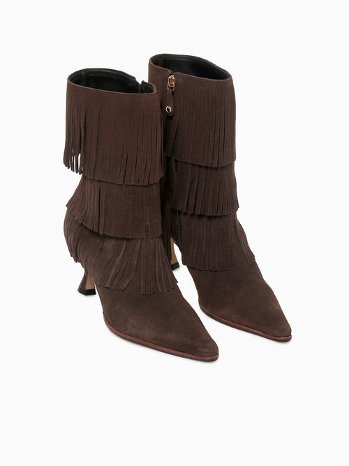 Calixta Espresso Camurcao Couro Brown / 5 / M