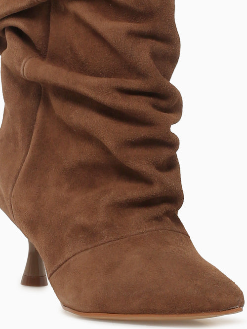 Noria Pecan Camurcao Couro Tan / 5 / M