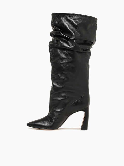 Jimena Preto Veneza Couro Black / 5 / M