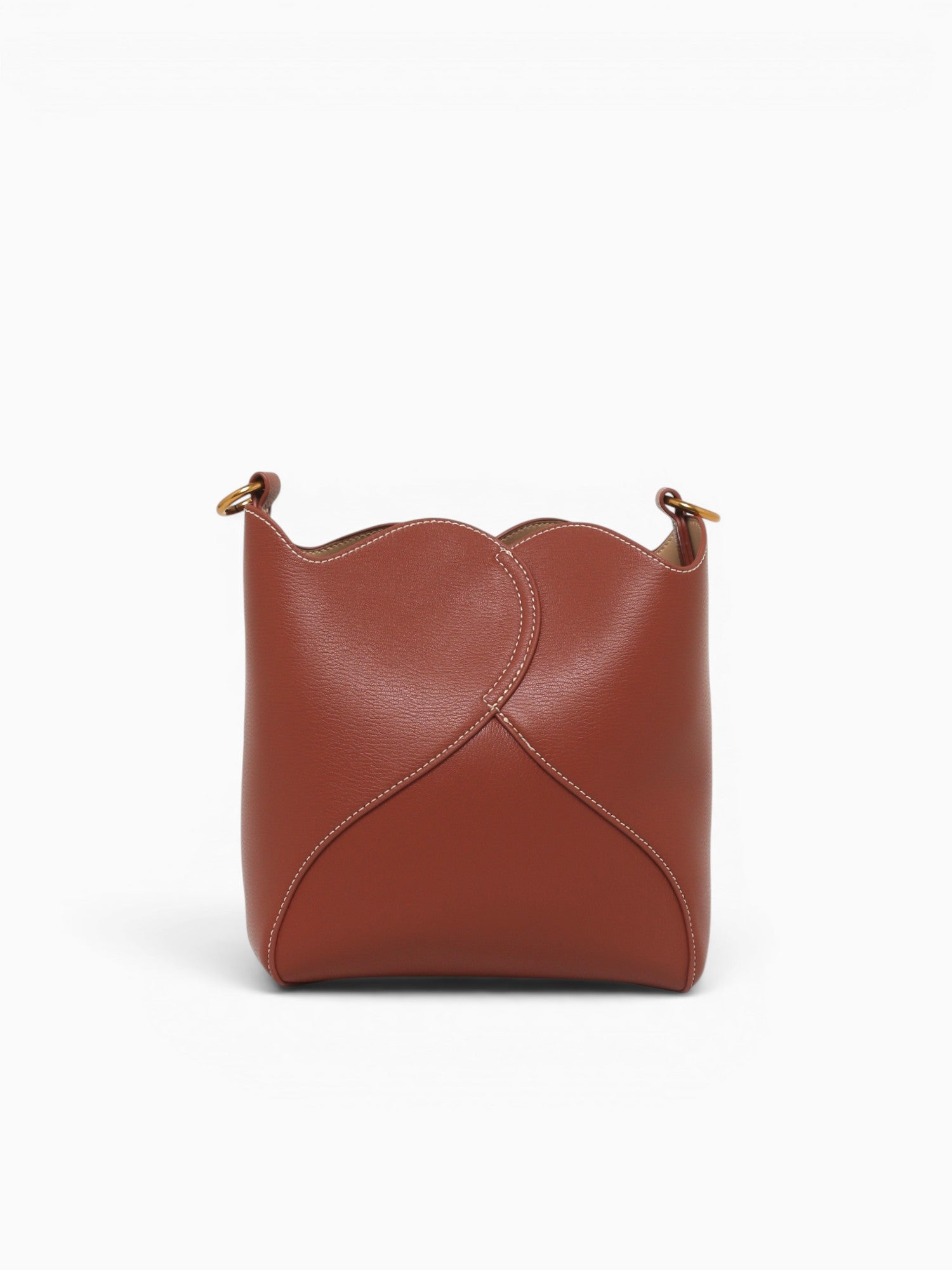 Curved Shoulder Bag Tan Tan