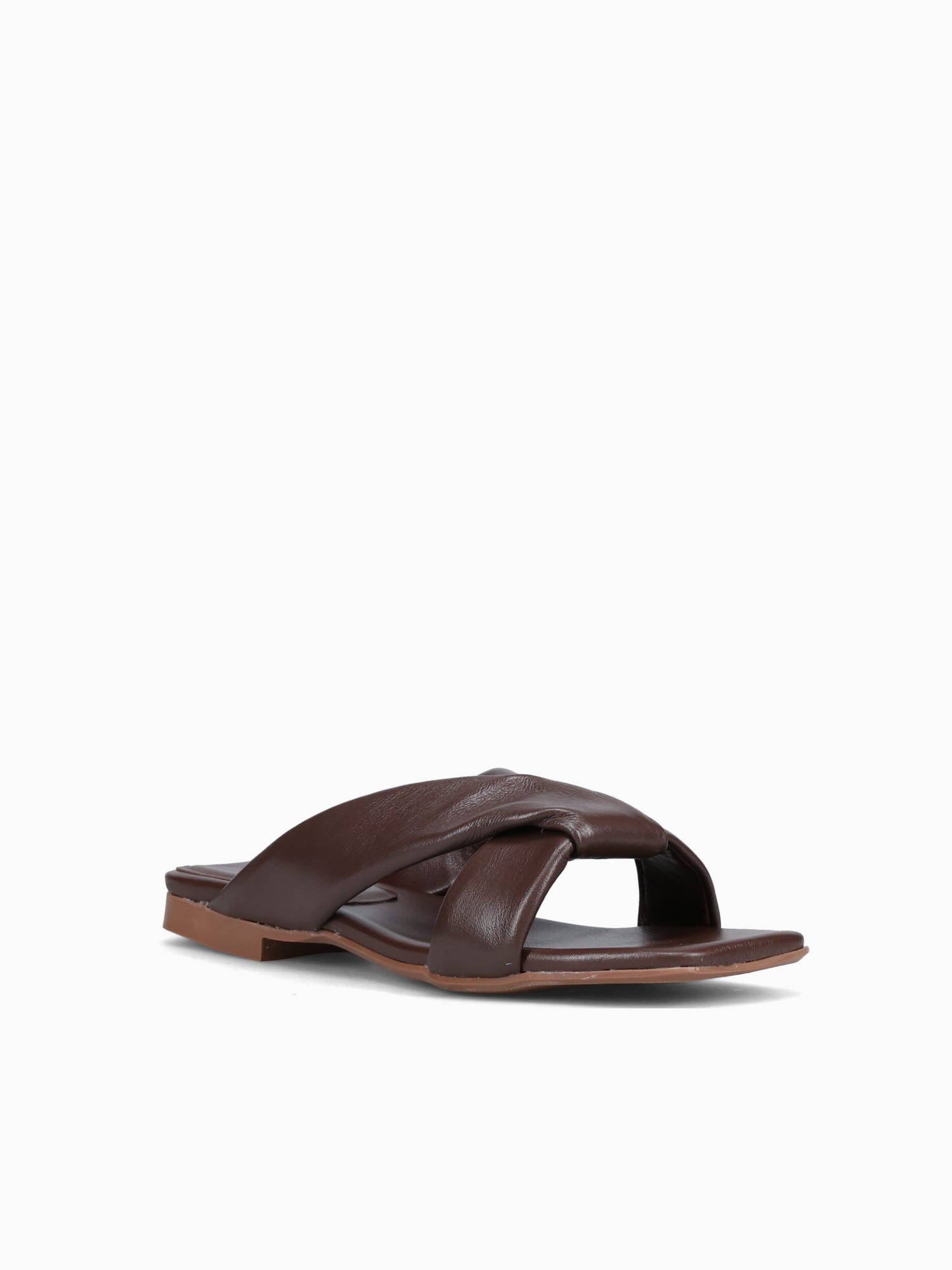 Camille Brown New Veneto Leather Brown / 5 / M