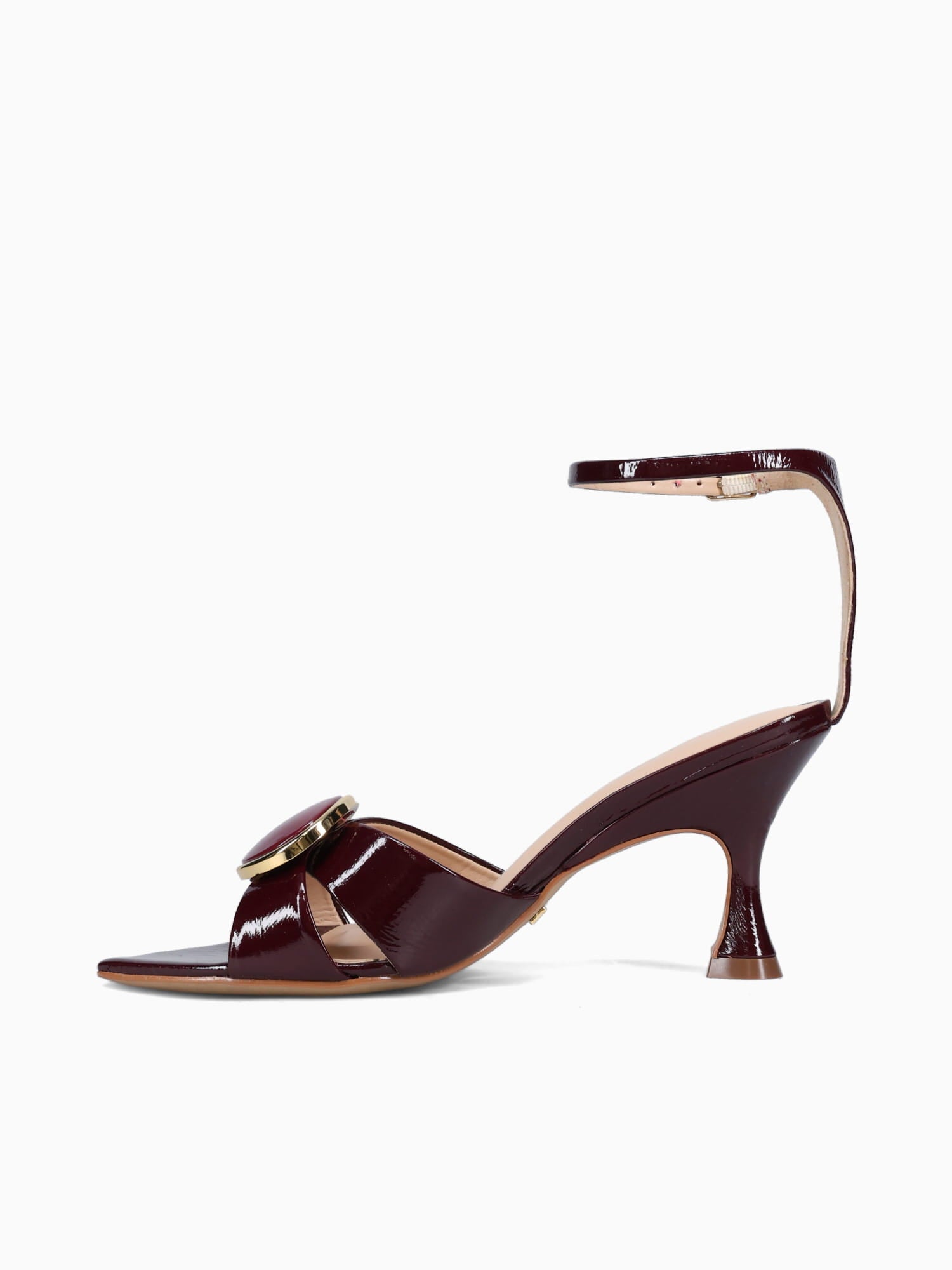 Isabellee Rubino Glossy Patent Leather Dark Pink / 5 / M