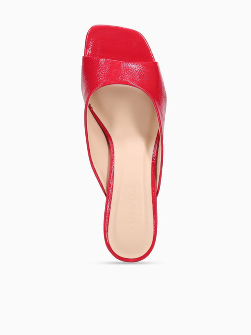 Colette Red Glossy Patent Red / 5 / M