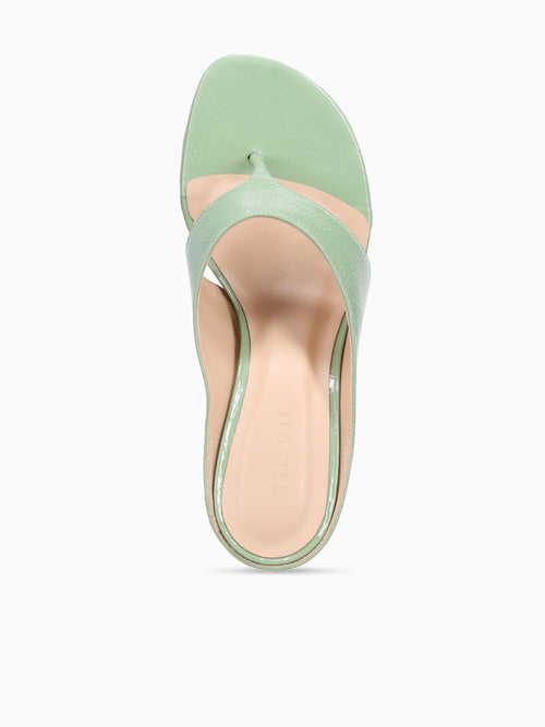 Estelle Mint Glossy Patent Light Green / 5 / M