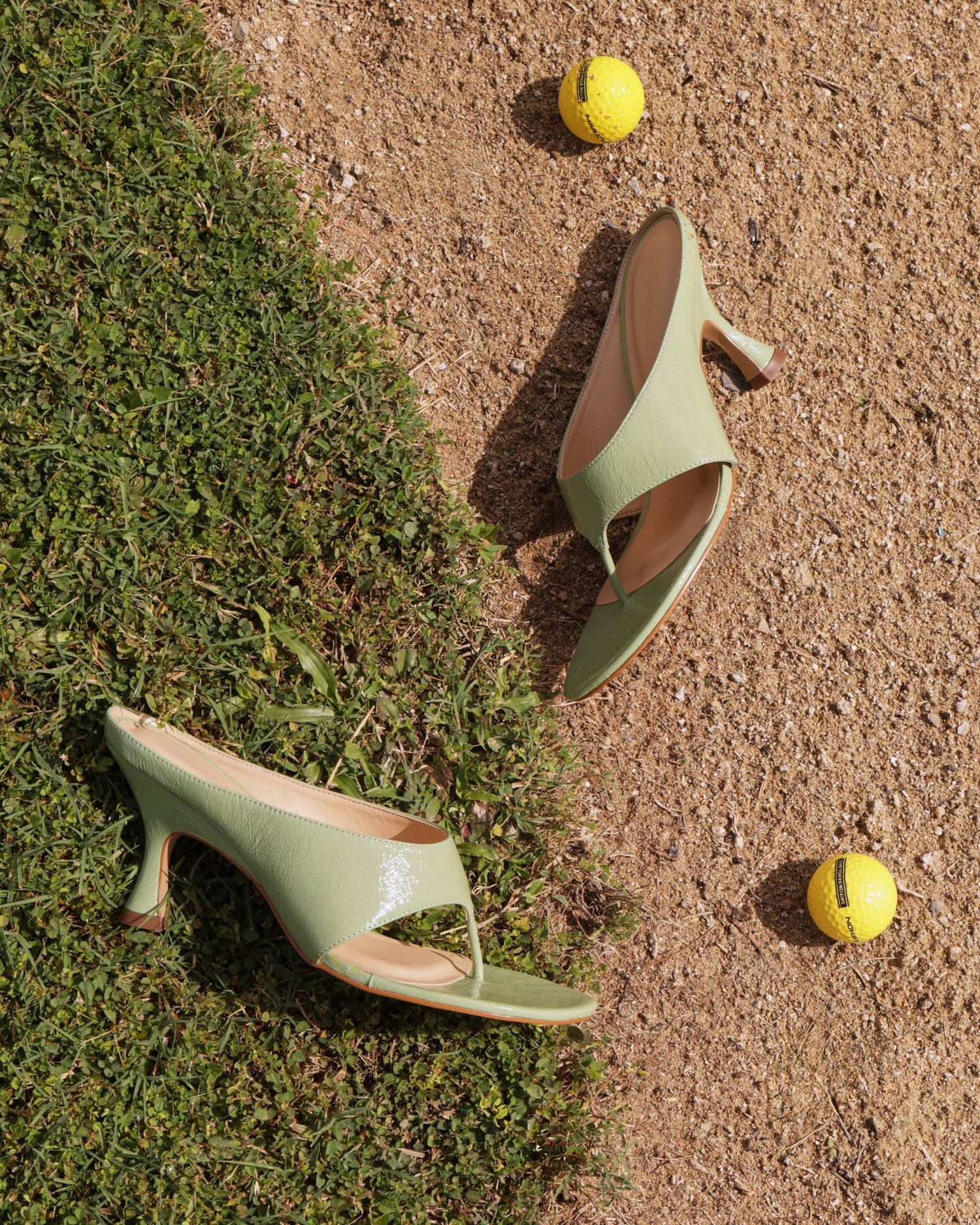 Estelle Mint Glossy Patent