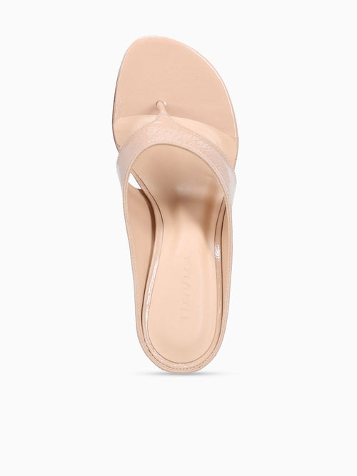 Estelle Skin Glossy Patent Leather Natural / 5 / M