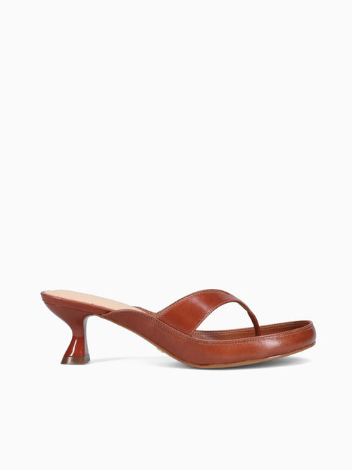 Cécile Cognac Torino Couro Cognac / 5 / M