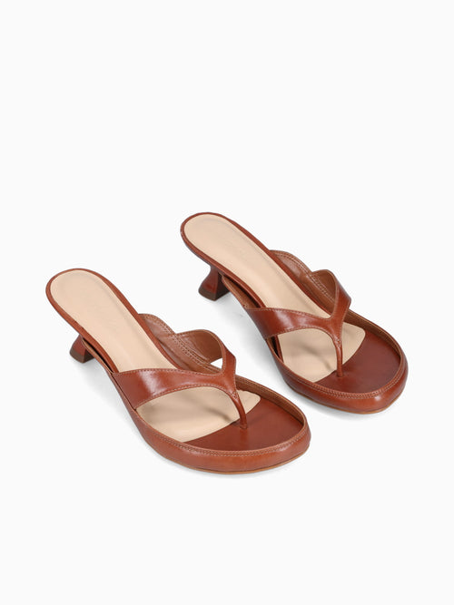 Cécile Cognac Torino Couro Cognac / 5 / M
