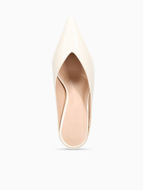 Rosalie White Glossy Patent Leather White / 5 / M