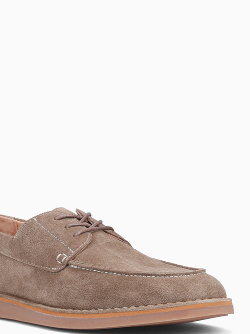 Robbie Khaki Suede Taupe / 7 / M