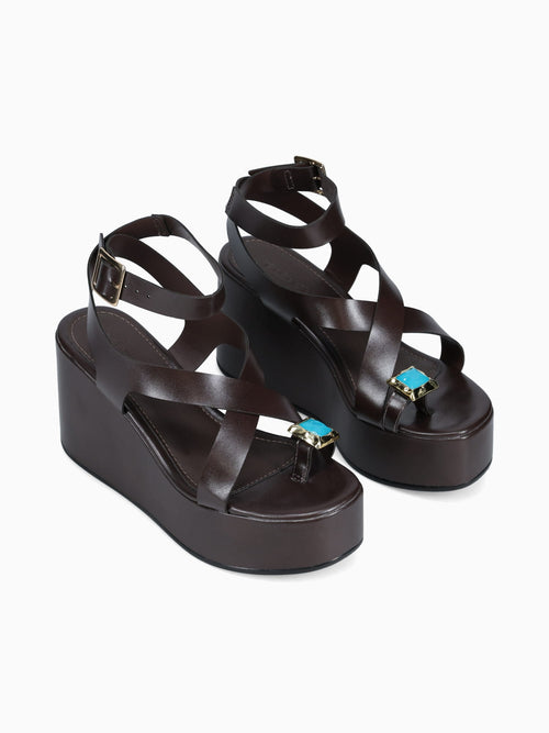 Rosetta Brown Intense Brown / 5 / M