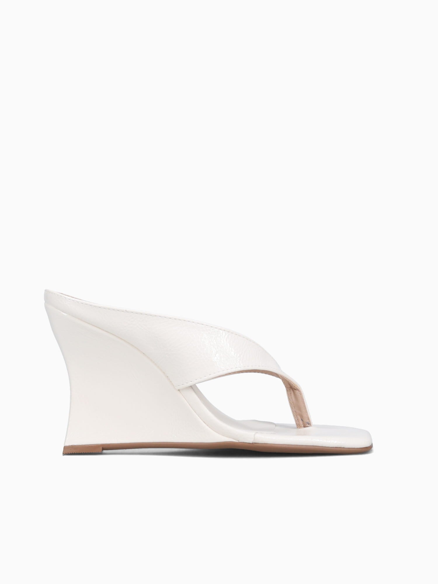 Fiorella Off White Verniz Molhado Off White / 5 / M
