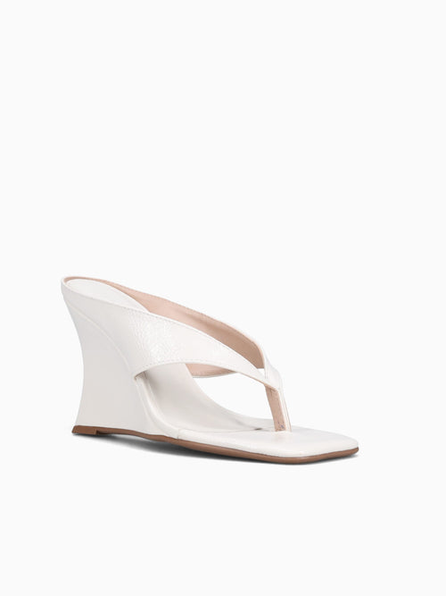 Fiorella Off White Verniz Molhado Off White / 5 / M