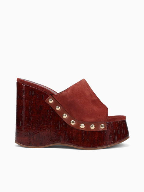 Yoali Warm Toffee Suede Leather Tan / 5 / M