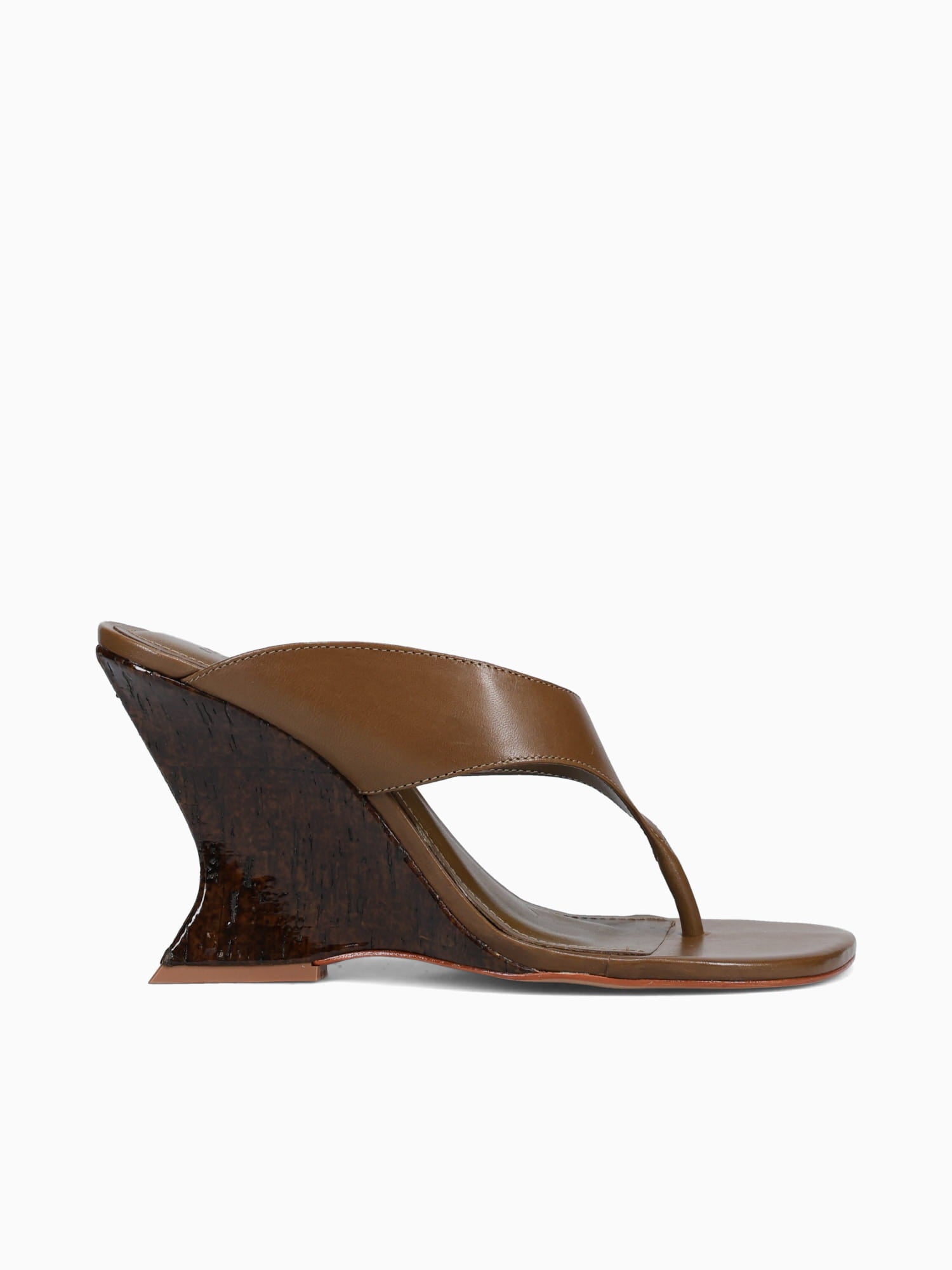 Yalí Dried Olive Atanado Leather Dark Green / 5 / M