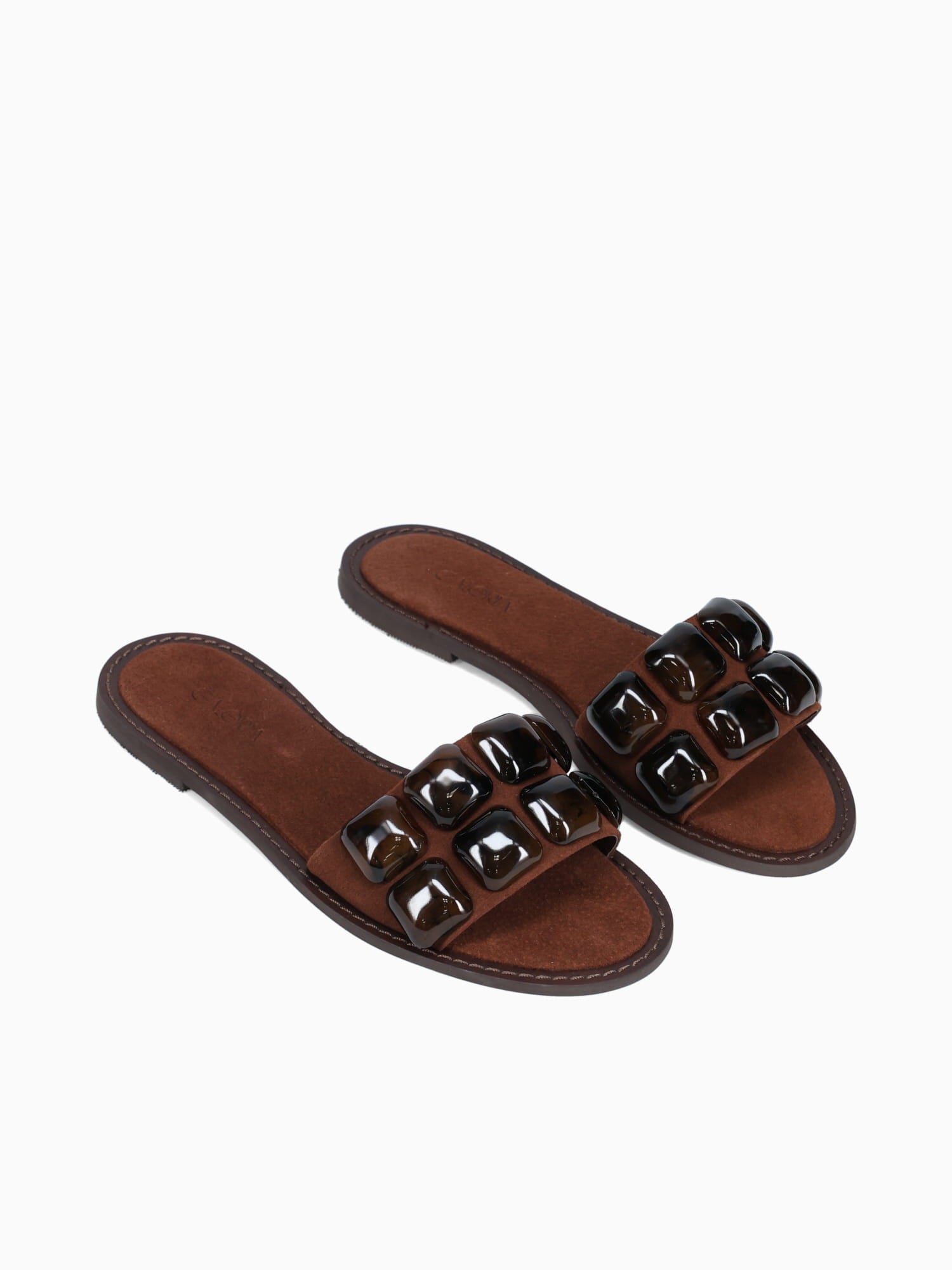 Maite Brown Suede Brown / 5 / M