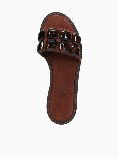 Maite Brown Suede Brown / 5 / M