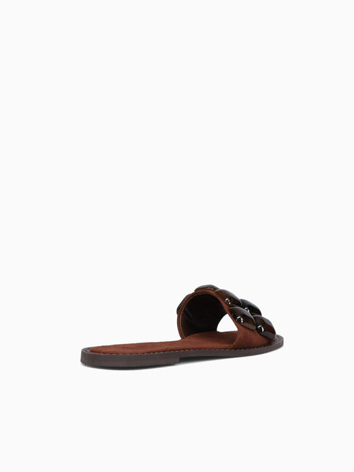 Maite Brown Suede Brown / 5 / M