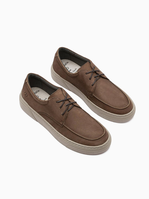 240903001 Castanho Nobuck Leather Tan / 7 / M