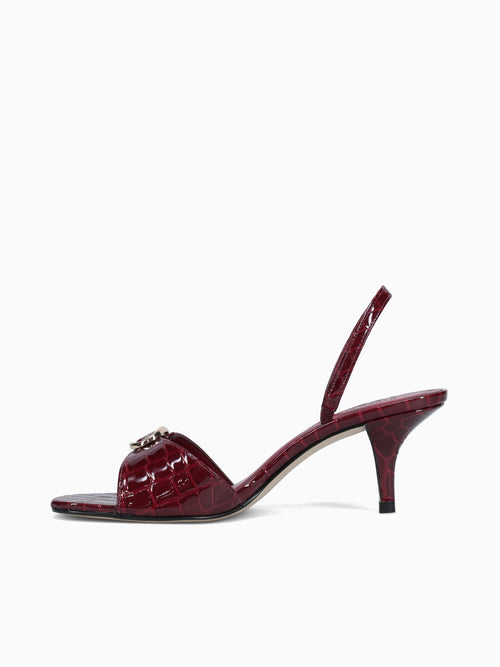 Henrietta Red Croco Red / 5 / M