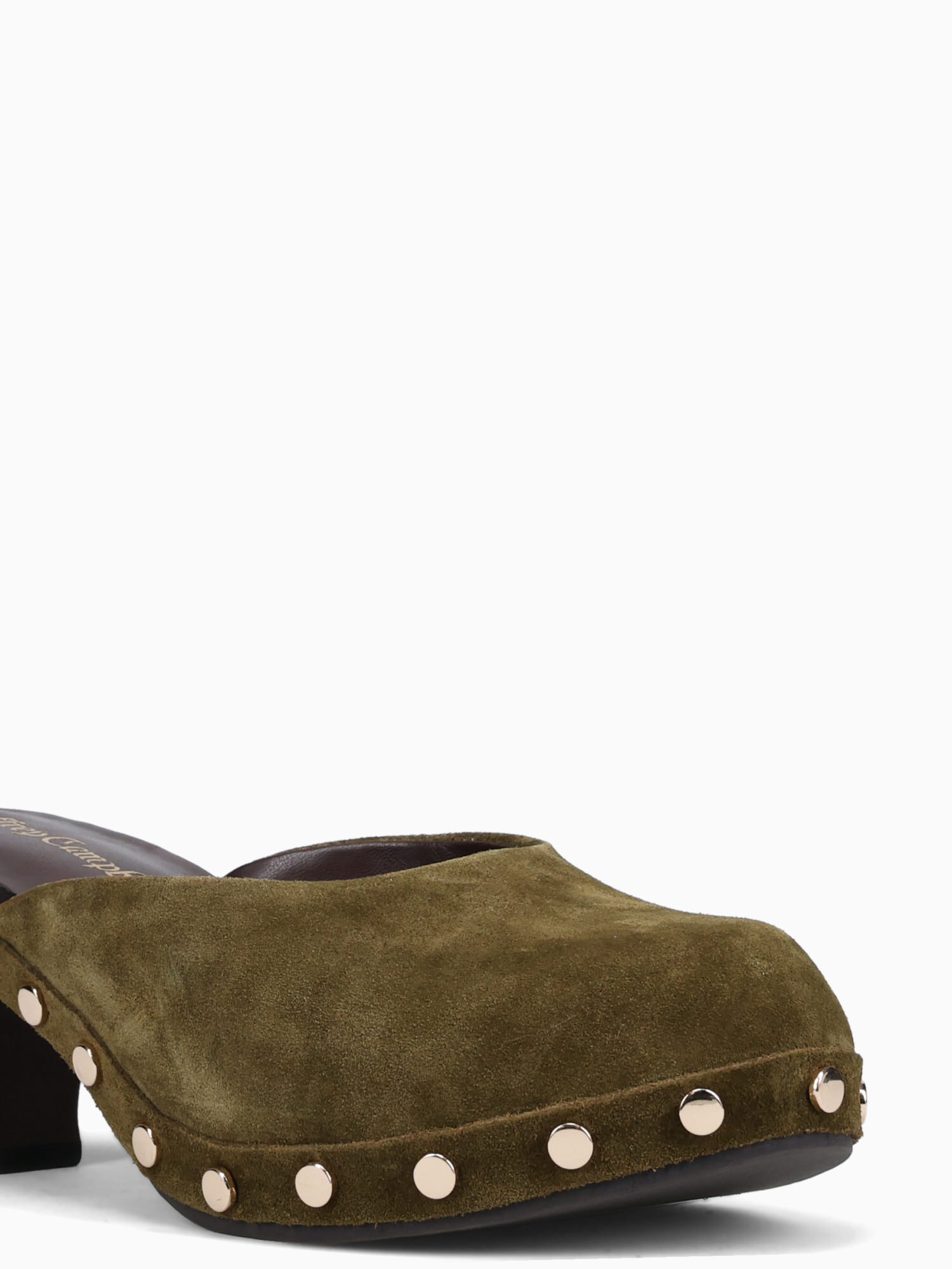 Cloquette2 Olive Cow Suede Dark Green / 5 / M
