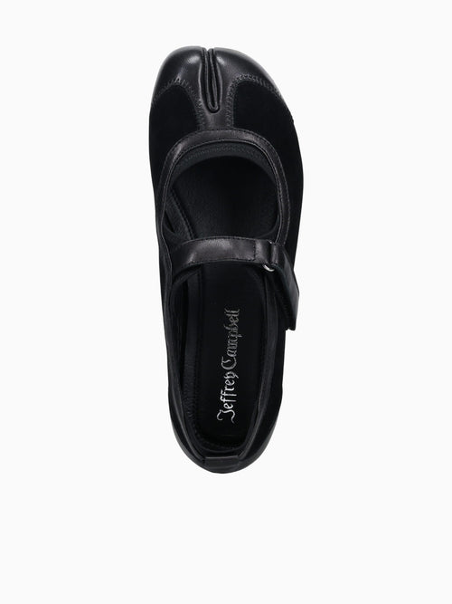Thalion Black Combo Kid Suede Skin suede Black / 5 / M