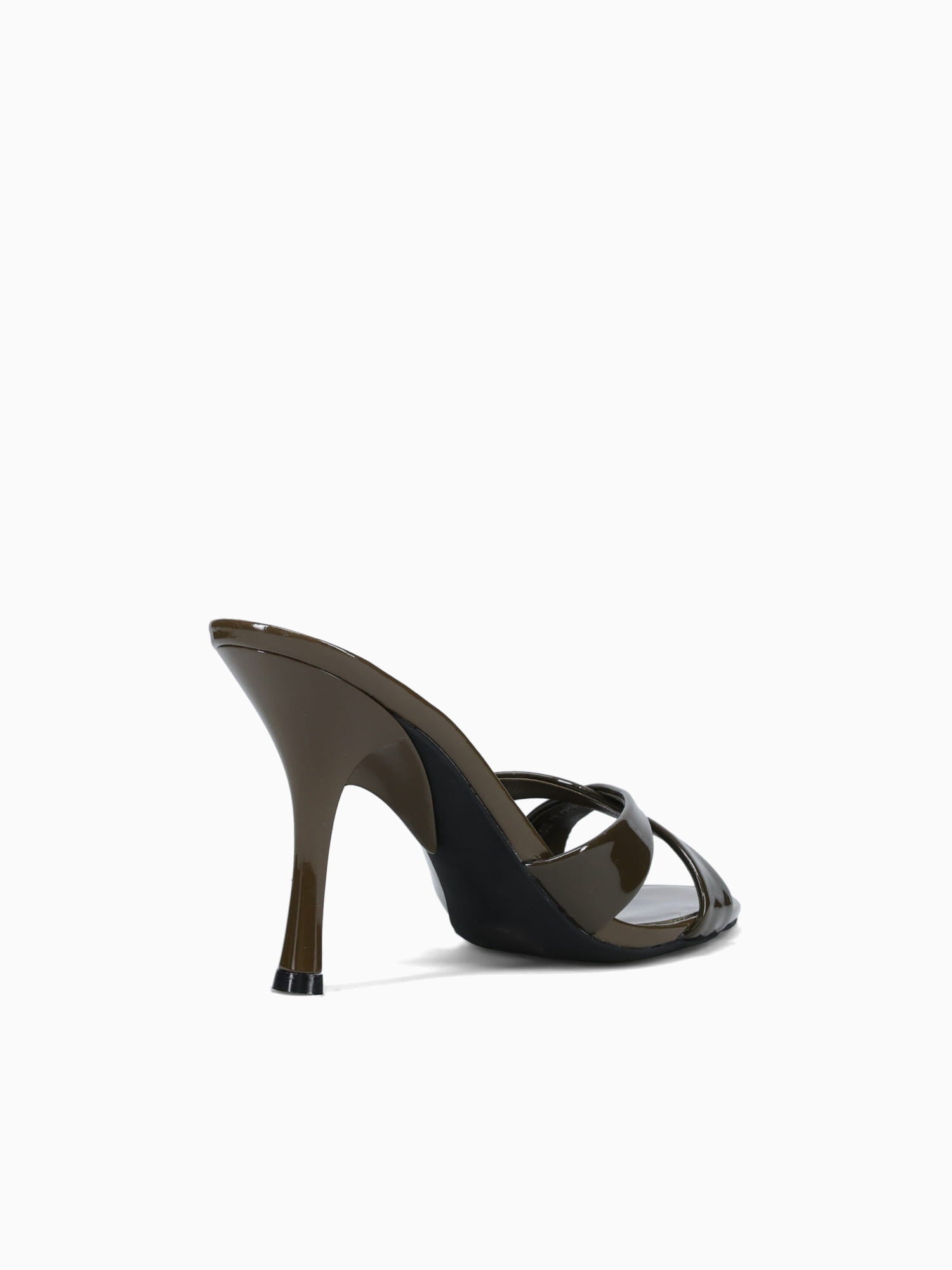 Symone Khaki Patent Cow Leather Medium Brown / 5 / M