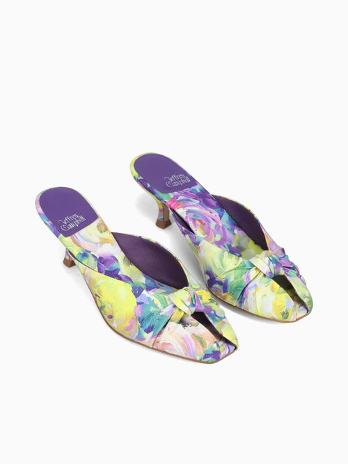 Twistal Purple Multi Floral Fabric Purple Multi / 5 / M
