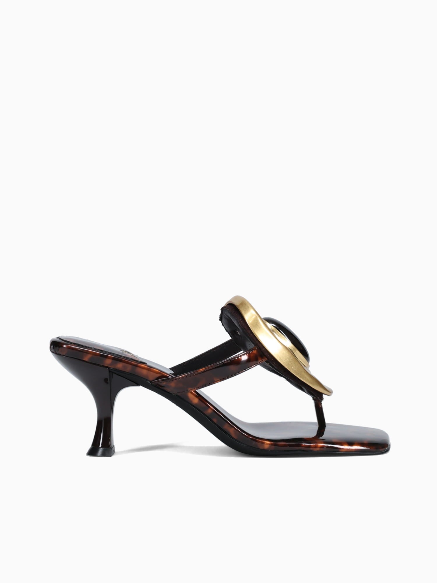 Bazaarmh Tortoise Patent Gold Brown Multi / 5 / M