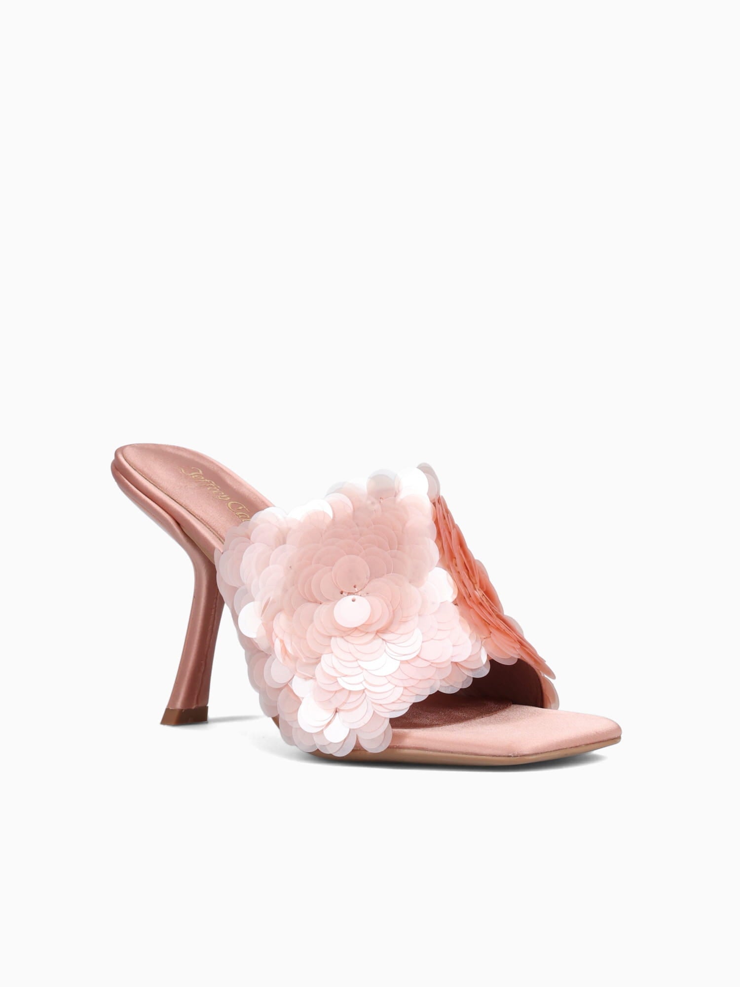 Bailarseq Pink Satin Combo Sequin Fabri Pink / 5 / M