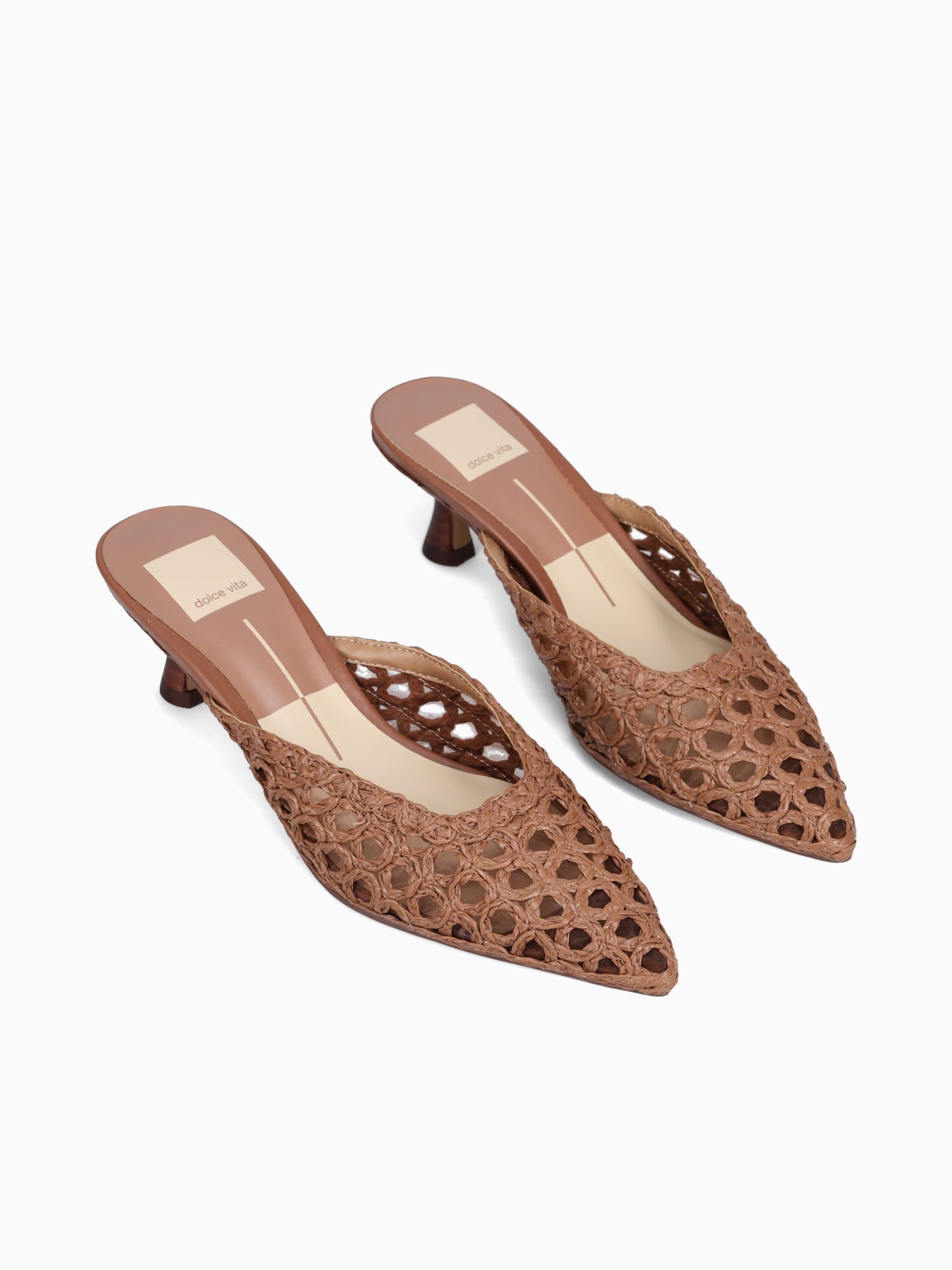 Cleo Loop Mid Brown Raffia Brown / 5 / M