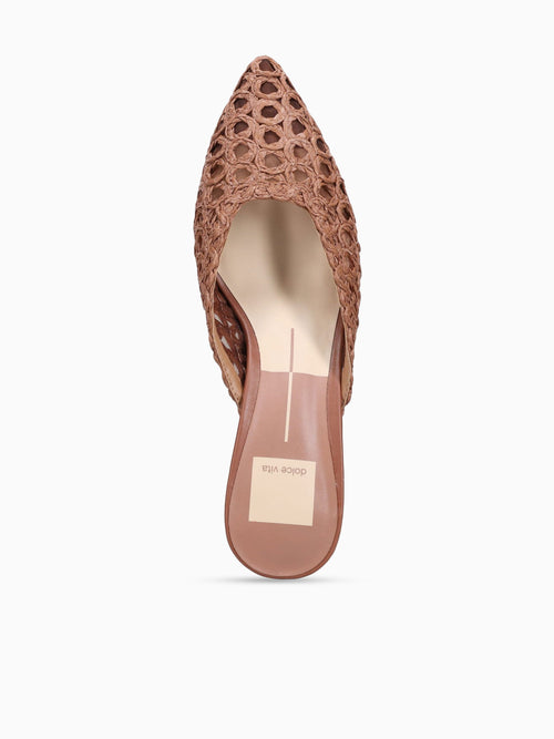 Cleo Loop Mid Brown Raffia Brown / 5 / M