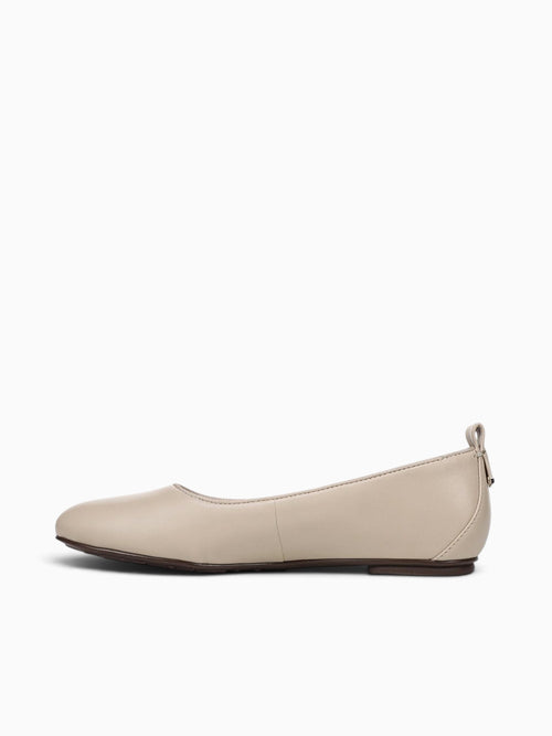 Ava Sandstone Beige Leather Beige / 5 / M