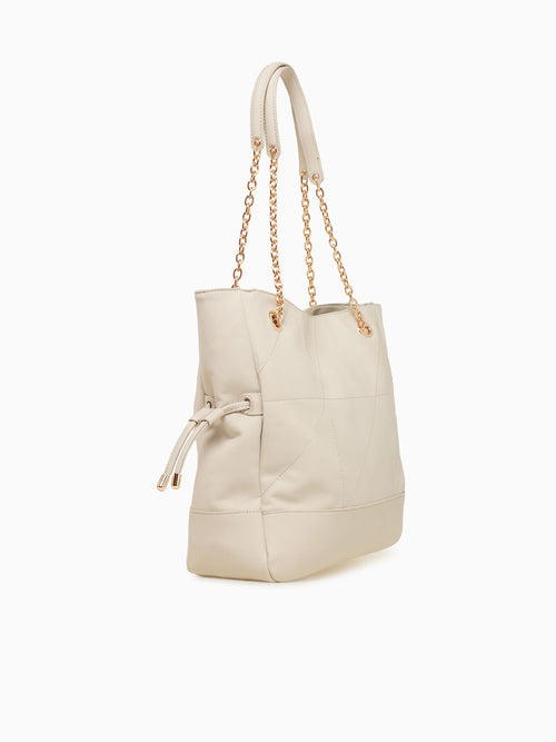 Kinsley Shoulder Bag Ivory Off White