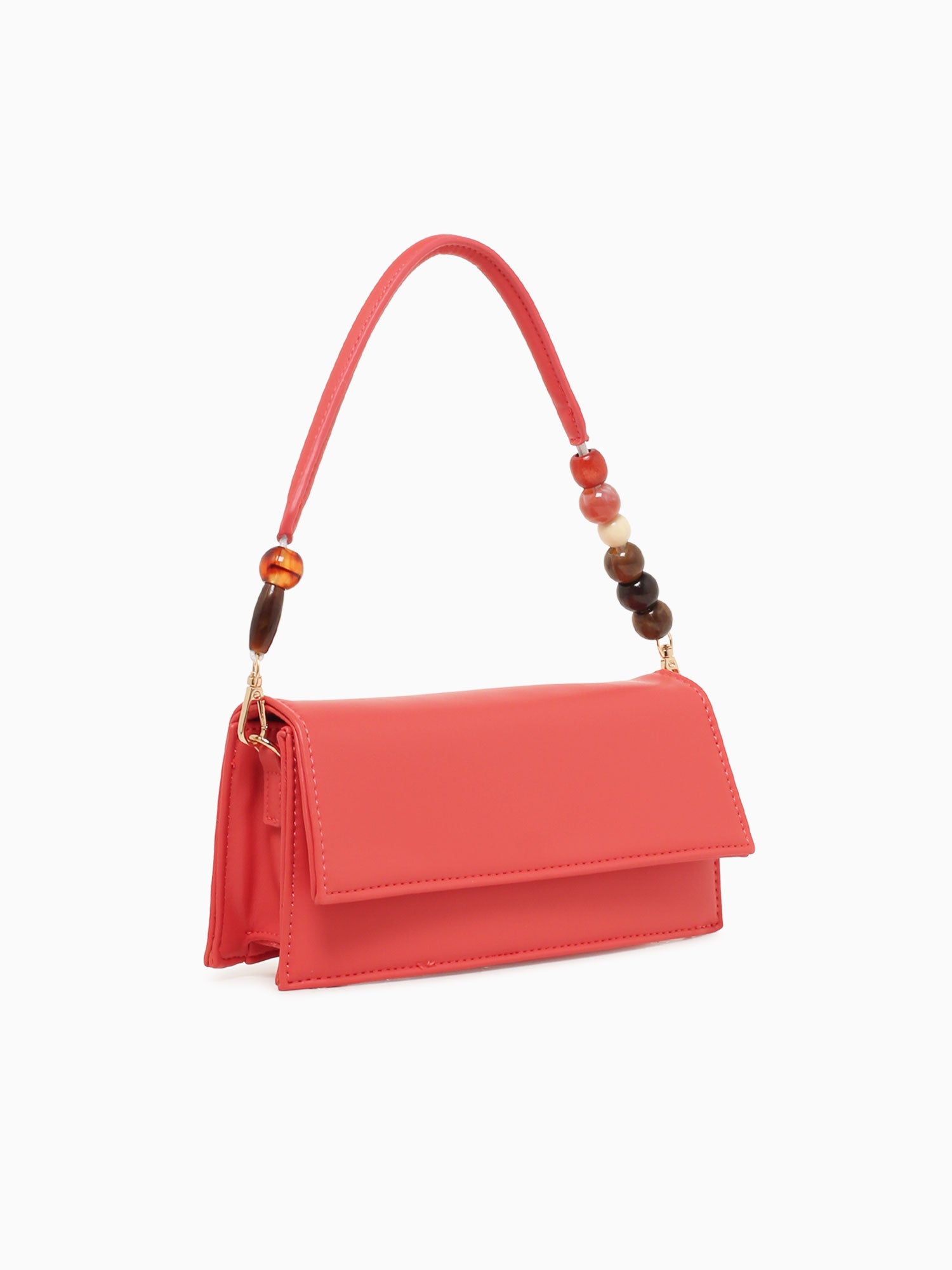 Brooks Shoulder Bag Coral Dark Orange