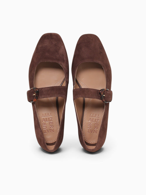 Cosmic Chocolate Bar Suede Dark Brown / 5 / M