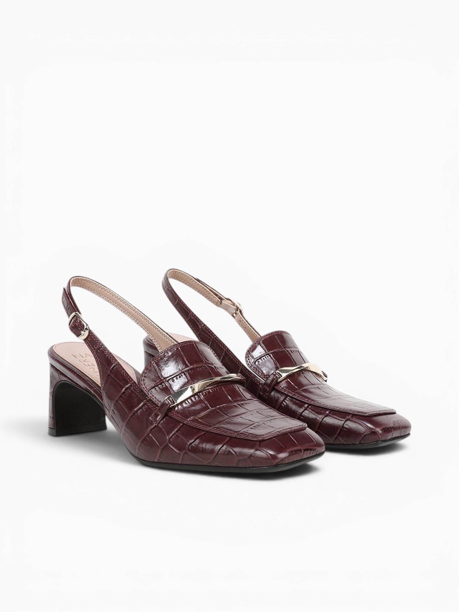 Cypress Smoky Sangria Croco Leather Wine / 5 / M