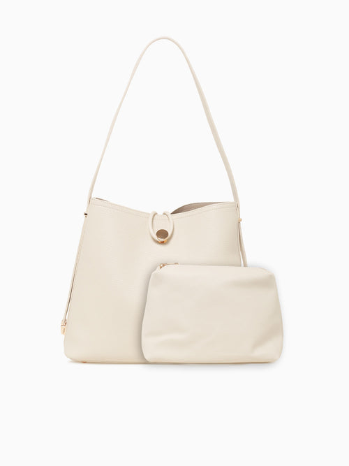Liara Shoulder Bag Off White Off White