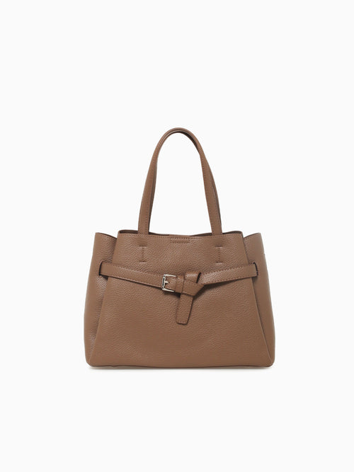 Alexis Top Handle Brown Brown