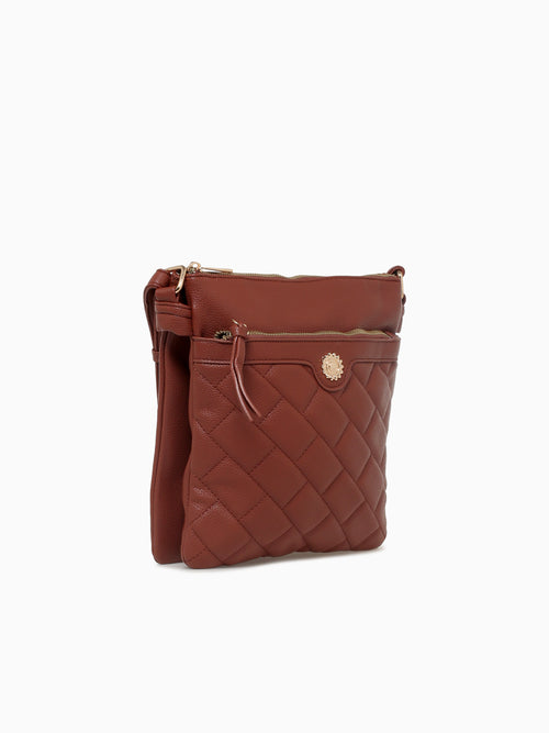 Emma Crossbody Cognac Tan