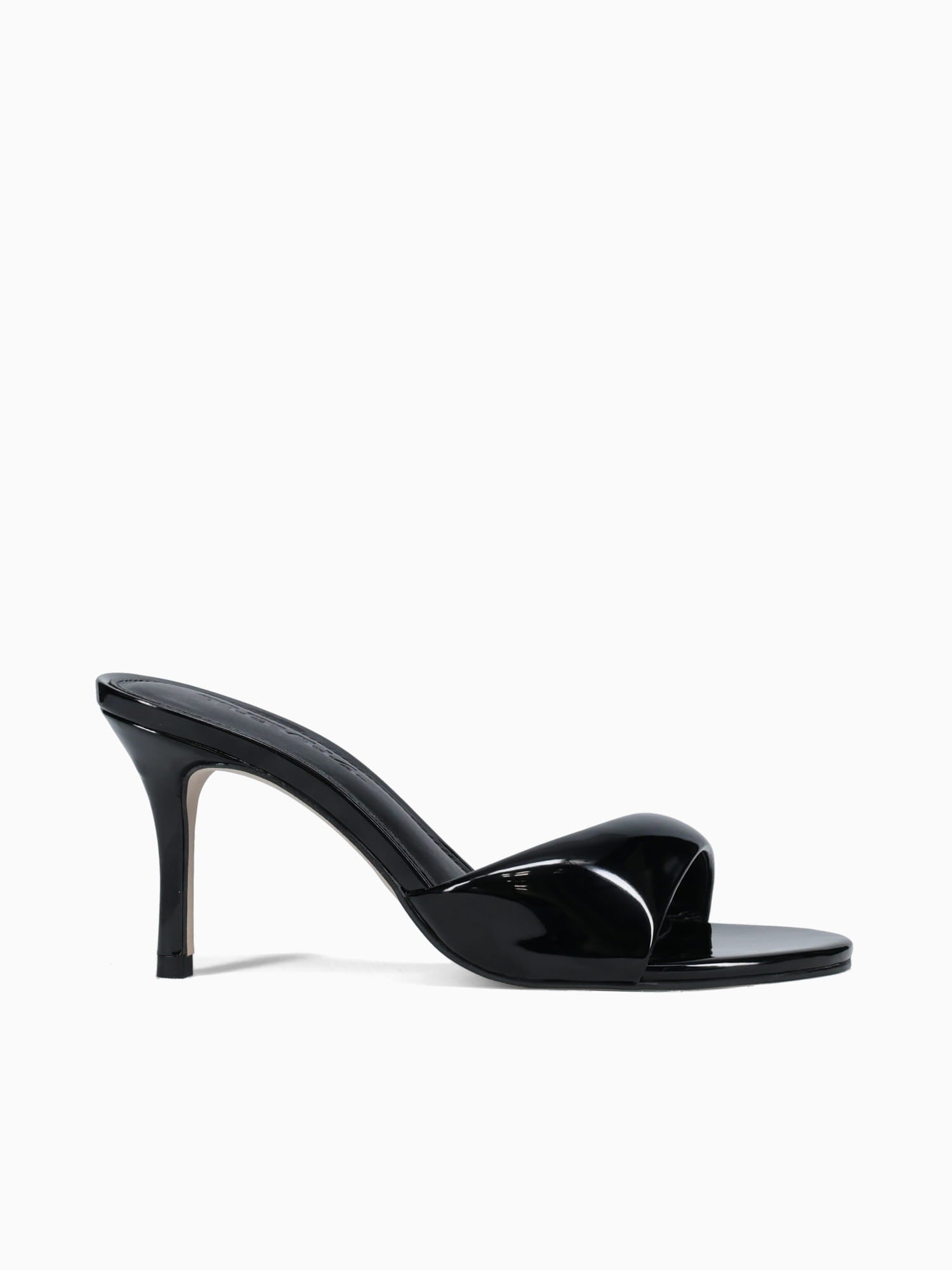 Puffy Black Patent Black / 5 / M